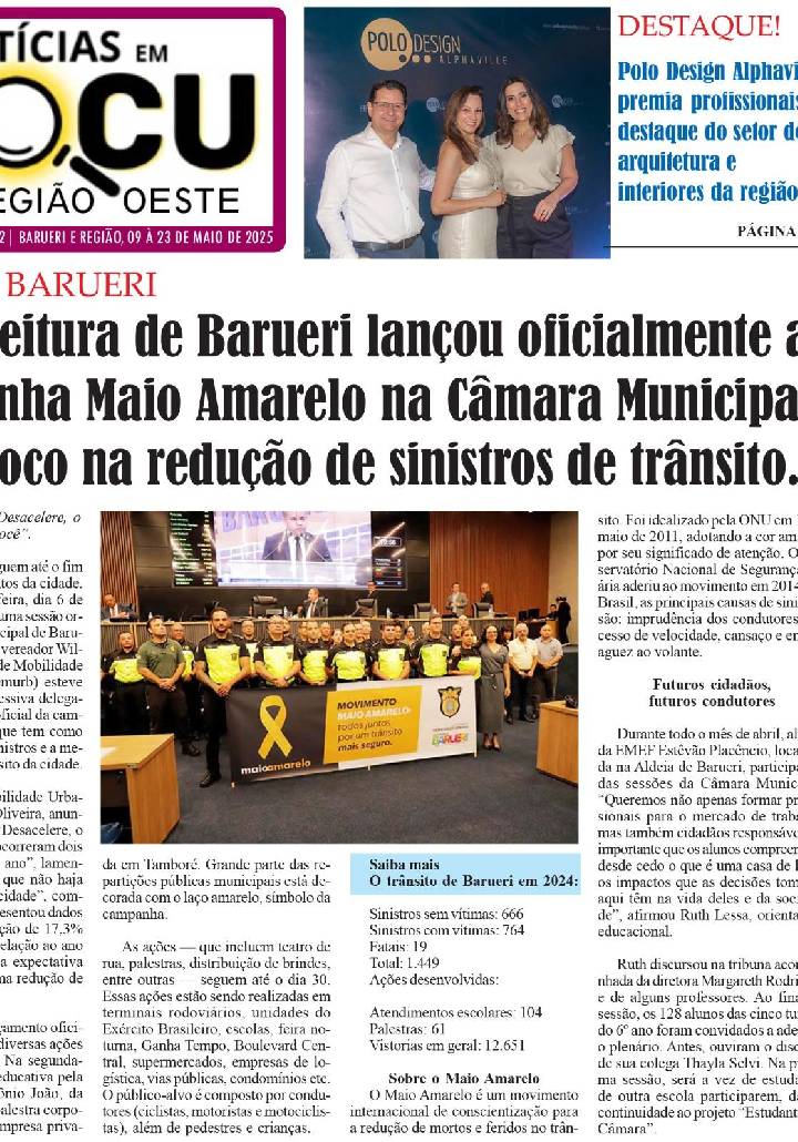 Jornal NOTICIAS EM FOCU 09 à 23 de maio 2025