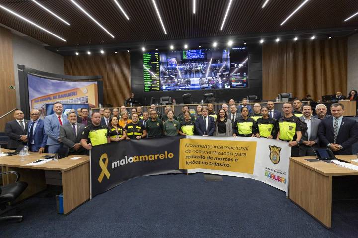 Secretaria de Mobilidade lança na Câmara campanha Maio Amarelo
