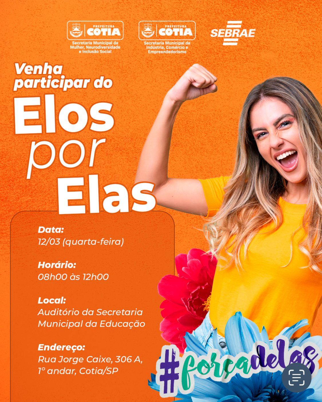 Dia da Mulher: dia 12 tem palestra sobre empreendedorismo feminino e diversas atividades