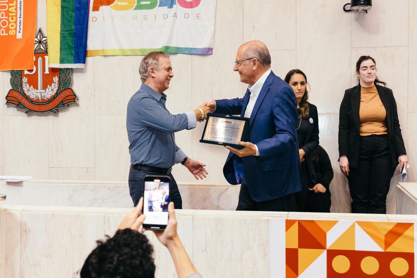 Ex-Prefeito Rubens Furlan é Homenageado por Geraldo Alckmin em Tributo a Rubinho Furlan