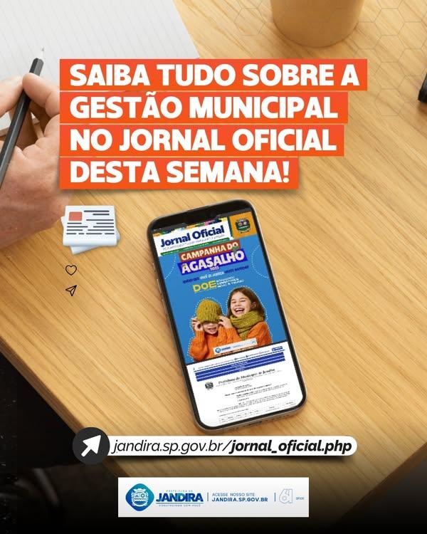 Nova edição do Jornal Oficial já está no ar!