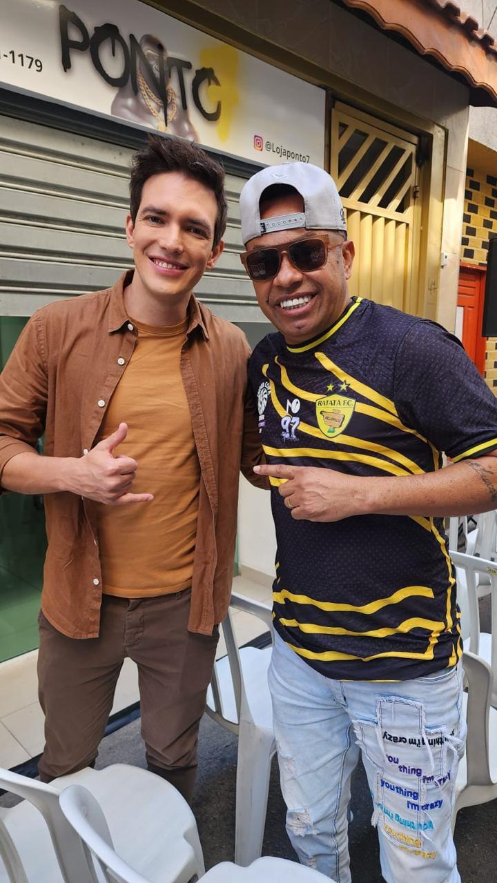 Vereador Batista prestigia o Programa “Isso é Várzea”, da TV Globo