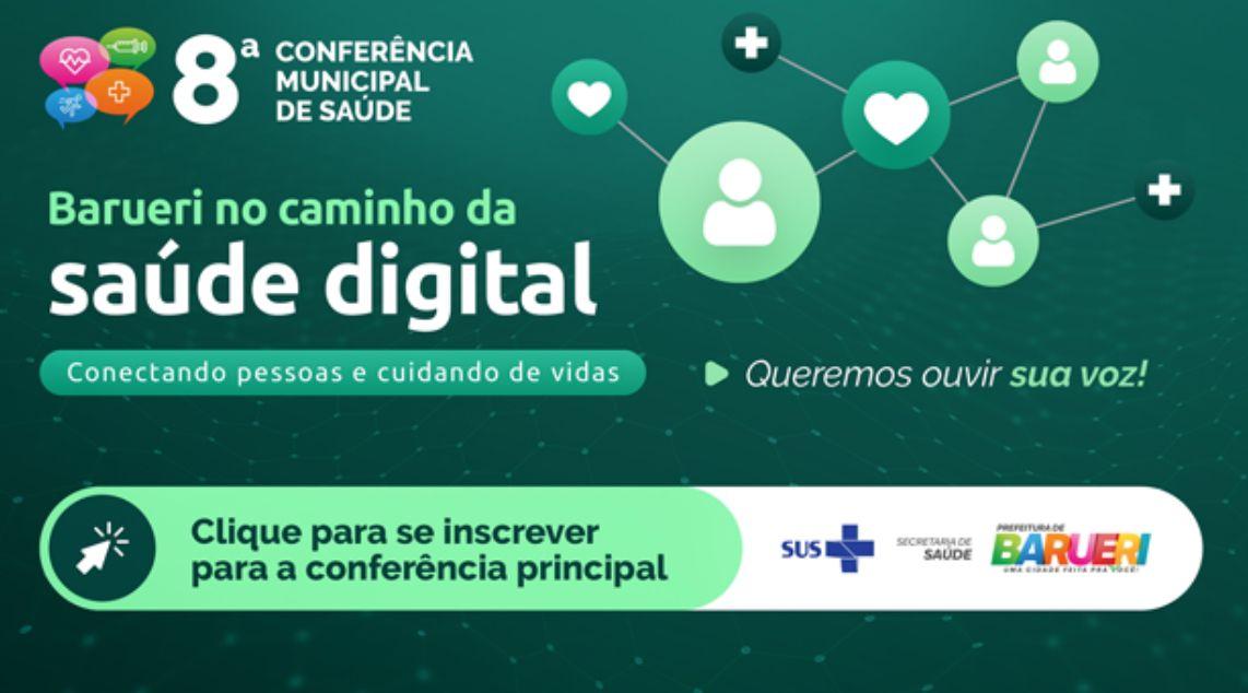 Barueri realiza 8ª Conferência Municipal de Saúde com foco em fortalecimento do SUS e participação popular