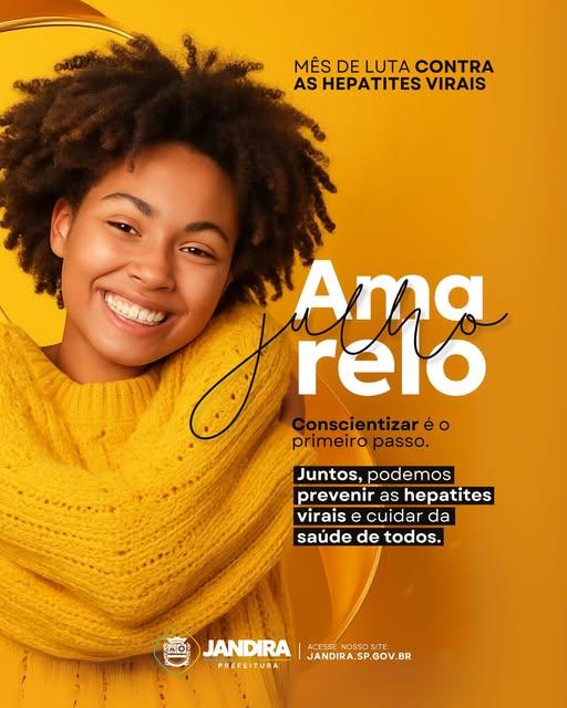 Julho Amarelo chegou!