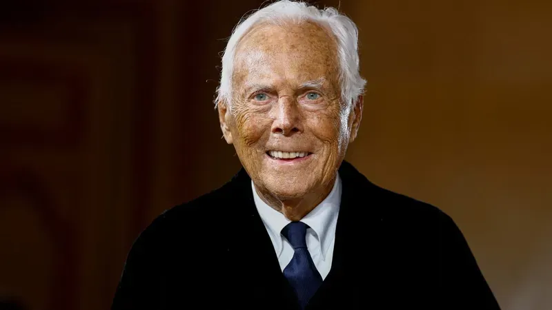 Morre estilista Giorgio Armani, aos 91 anos