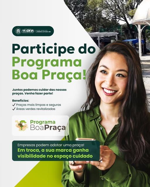 Participe do Programa Boa Praça!