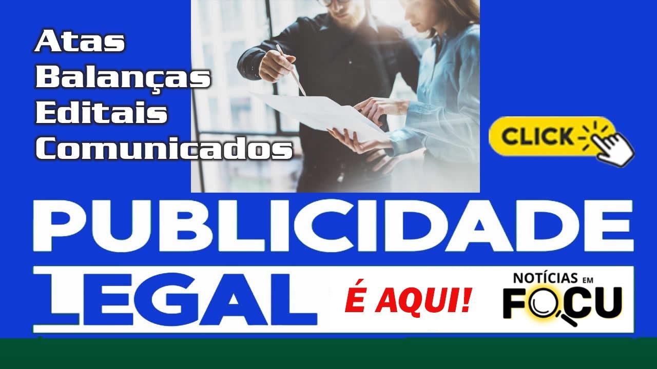 Edital de Convocação - Assembleia Geral Extraordinária
