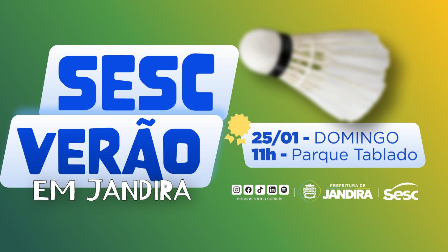 Jandira no ritmo do Sesc Verão 2026: atividades gratuitas para todas as idades